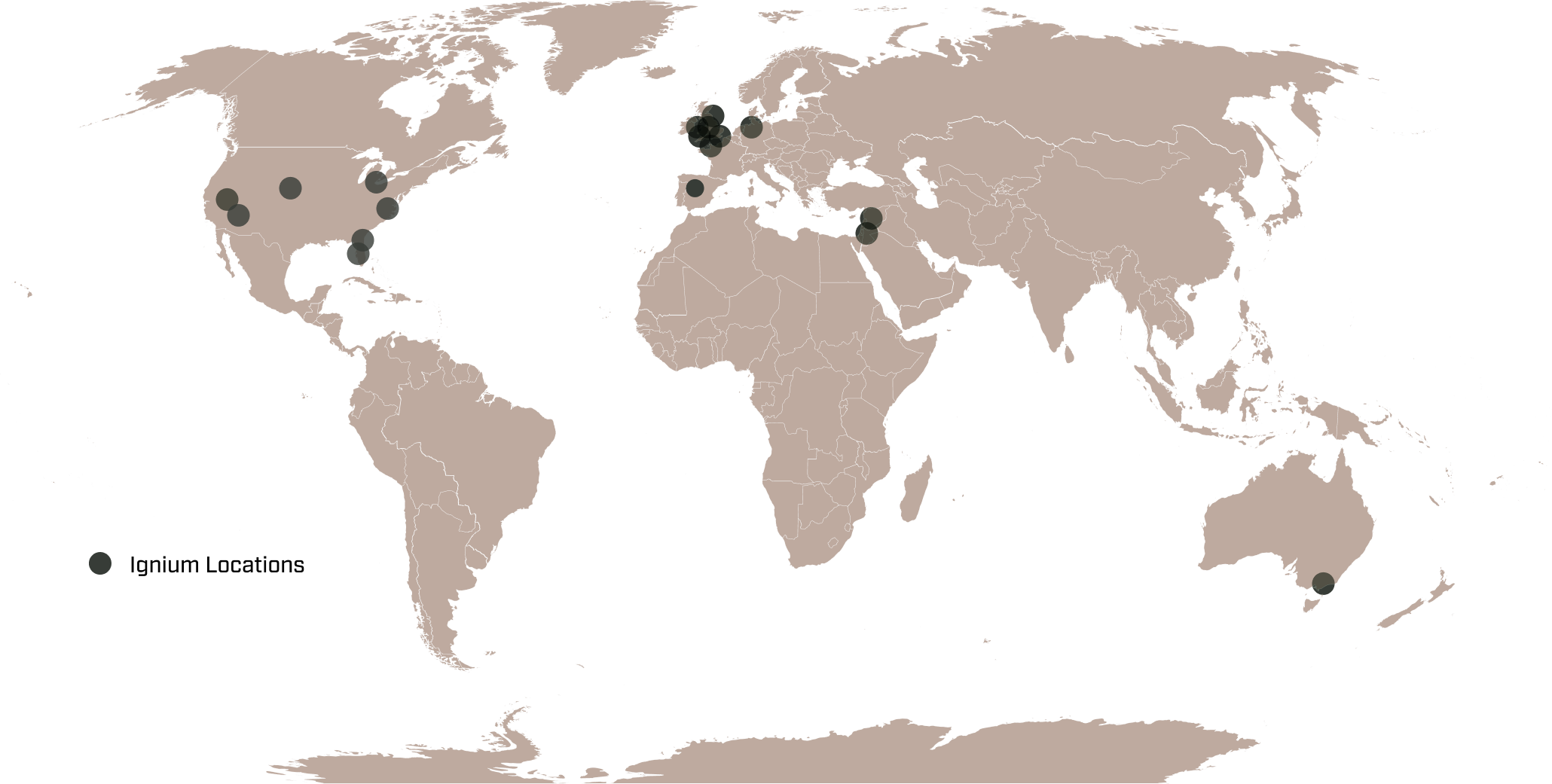 Ignium facility locations